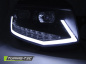 Preview: LED Tagfahrlicht Scheinwerfer für VW T6 15-19 schwarz mit LED Blinker
